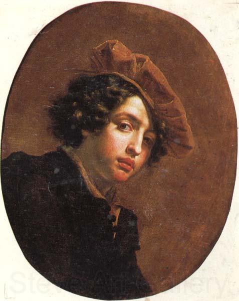 Dandini, Cesare Portrait of a  Young Man Spain oil painting art